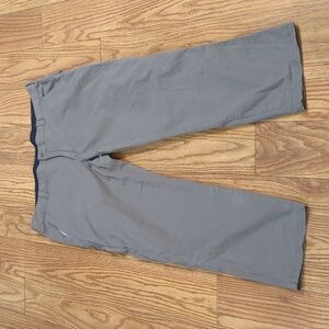Gray cargo utility pants size 44x32 for outdoors, work, hiking Columbia